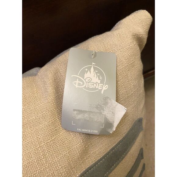 Disney Parks Homestead Cinderella Castle "Home" Throw Pillow NEW - Picture 5 of 5